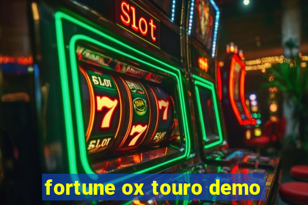 fortune ox touro demo